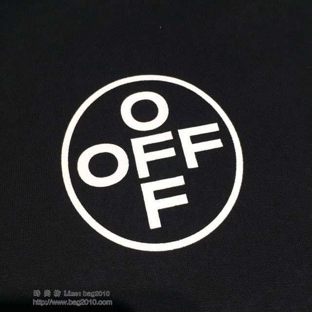 OFF White男裝 19春夏新款 OFF男短袖 黑色  tzy1681